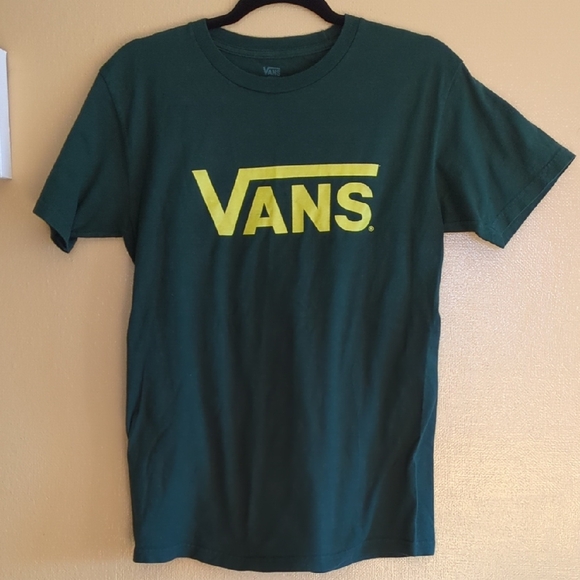 Vans Other - Vans Green and‎ Yellow Short Sleeve Tee, Size Small (Unisex)